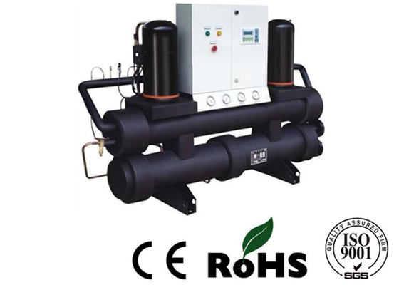 Industrial Baffle Plate Dry Heat Exchanger Evaporator With R407C Refrigerant