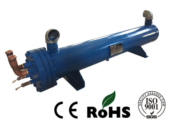 Loose Flange Shell And Tube Condenser Heat Exchanger R22 Refrigerant
