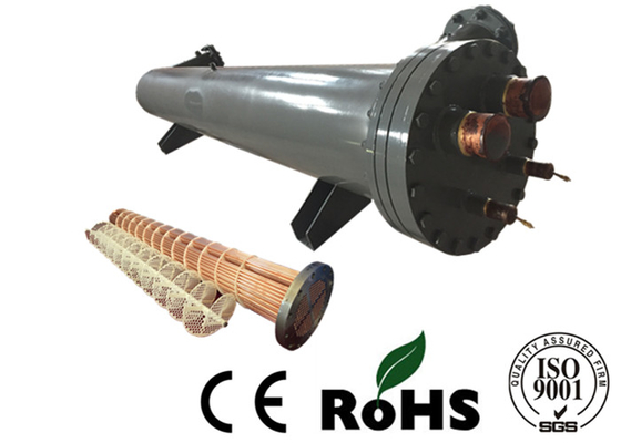 Horizontal Loose Flange Tube And Tube Heat Exchanger For Air Conditioning System